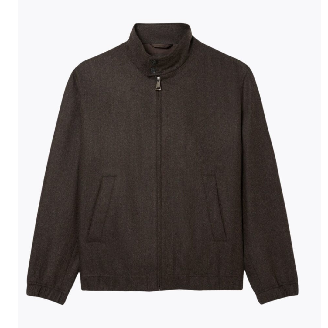 Wool Harrington Jacket
